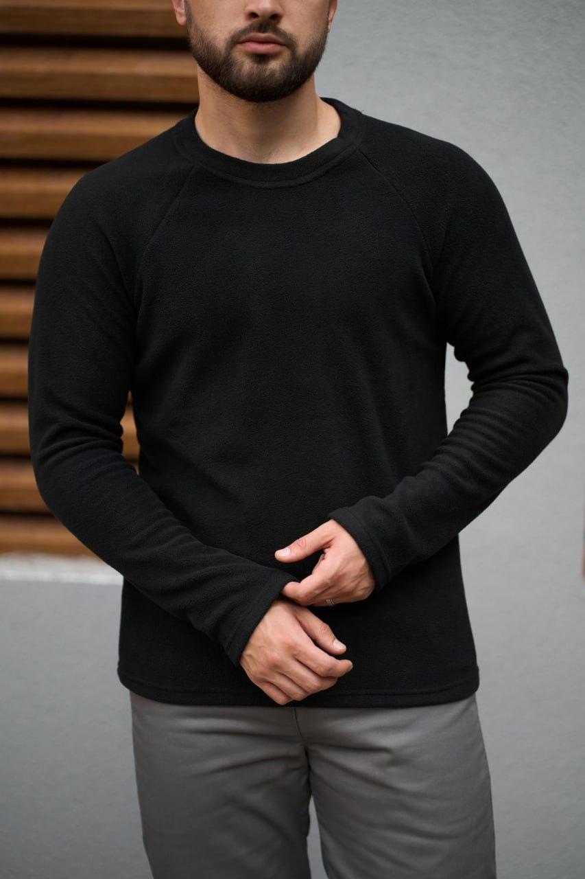 Світшот чоловічий теплий на флісі CROSSGO, фото 1