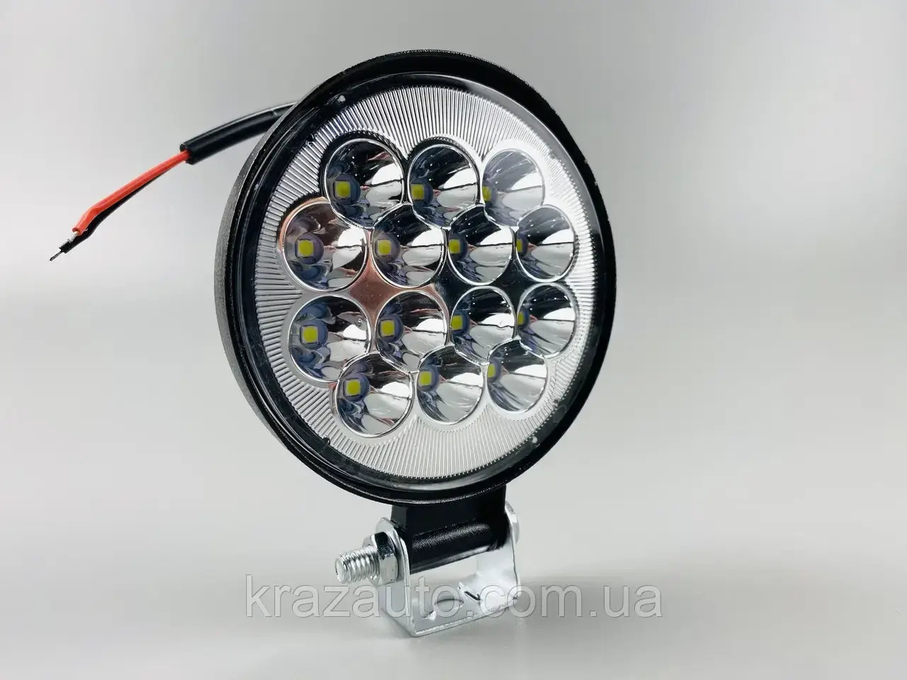 Фара LED кругла (14 діодів) 42W MINI 9-80В DTL-2073, фото 1