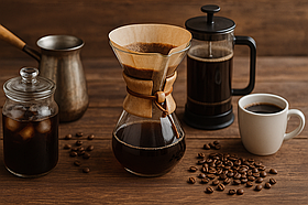 Топ-5 способів заварити каву без техніки: від кемекса до холодного настою