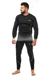 Чоловіча чорна термобілизна у великих розмірах