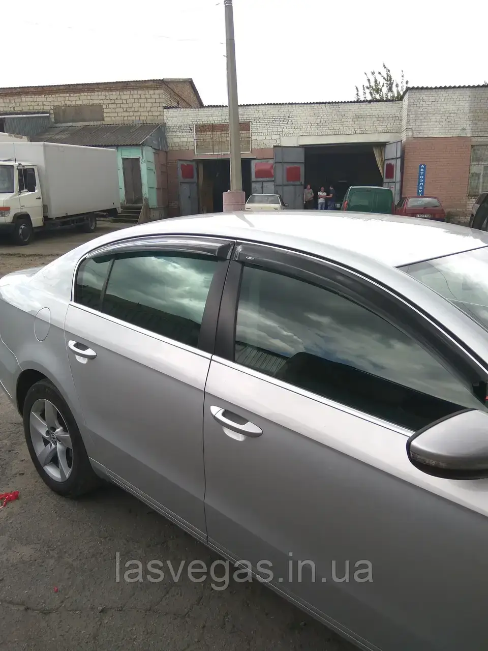 Вітровики, дефлектори вікон Volkswagen Passat sed/wagon В6 2005-2011 (Hic), фото 1