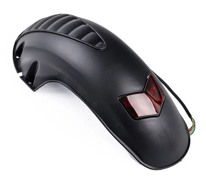 Крило заднє DN для електросамоката з фарою чорний (33359), фото 1