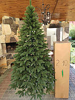 Преміум зелена 2.1 м лита ялинка штучна