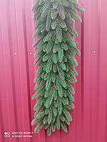 Гірлянда хвойна лита "Преміум" 1м / Декоративна Ялинкова гілка / Ялинка