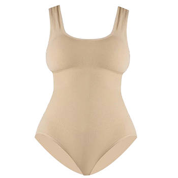 Коригувальне боді з утяжкою, M/L, Бежевий / Коригувальна білизна / Стягувальний боді