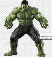 Наклейка для ростової фігури "Халк