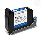 Білий швидкосохнучий картридж UKRMARK тип A 25.4 мм із чорнилами підвищеної адгезії