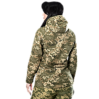 Жіноча тактична куртка Camotec Pani SoftShell Піксель, фото 3