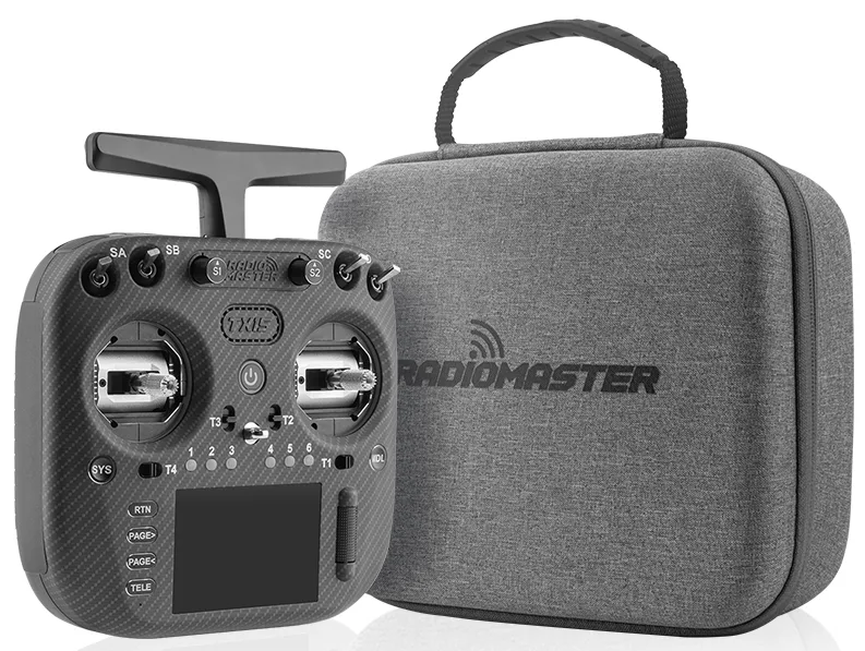 Пульт дистанційного керування RadioMaster TX15 Max BLACK AG02 з RGB-підсвічуванням FPV пульт + чохол