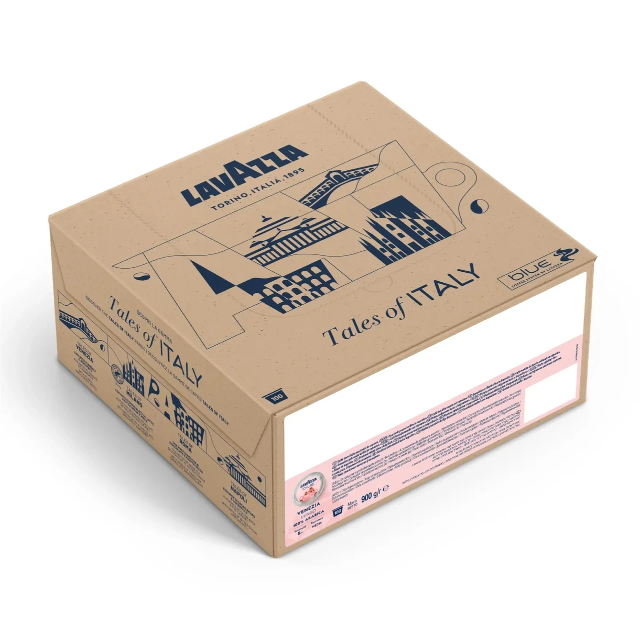 Кава в капсулах Lavazza Blue Venezia Lungo 100 шт Італія 100% Арабіка Блю, фото 1