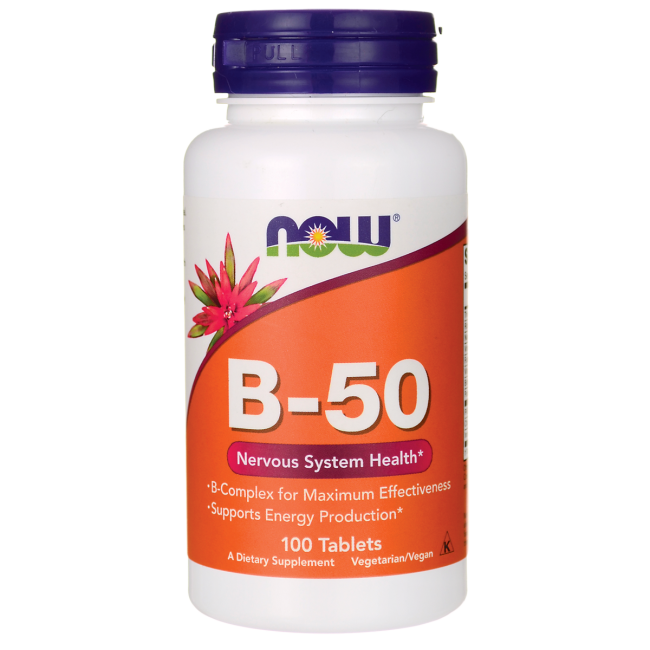 Комплекс B-50 / Complx B-50 (комплекс вітамінів групи B), 100 таблеток
