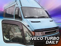Дефлекторы окон ветровики Iveco Turbo Daily 35C 35S 50C 60C 65C 00- вставные Heko Ивеко Турбо Дейли