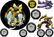 Вафельна картинка "Роботи" 8137