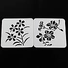 Набір трафаретів для скрапбукінгу Весняні квіти 6 шт TRF043, фото 4