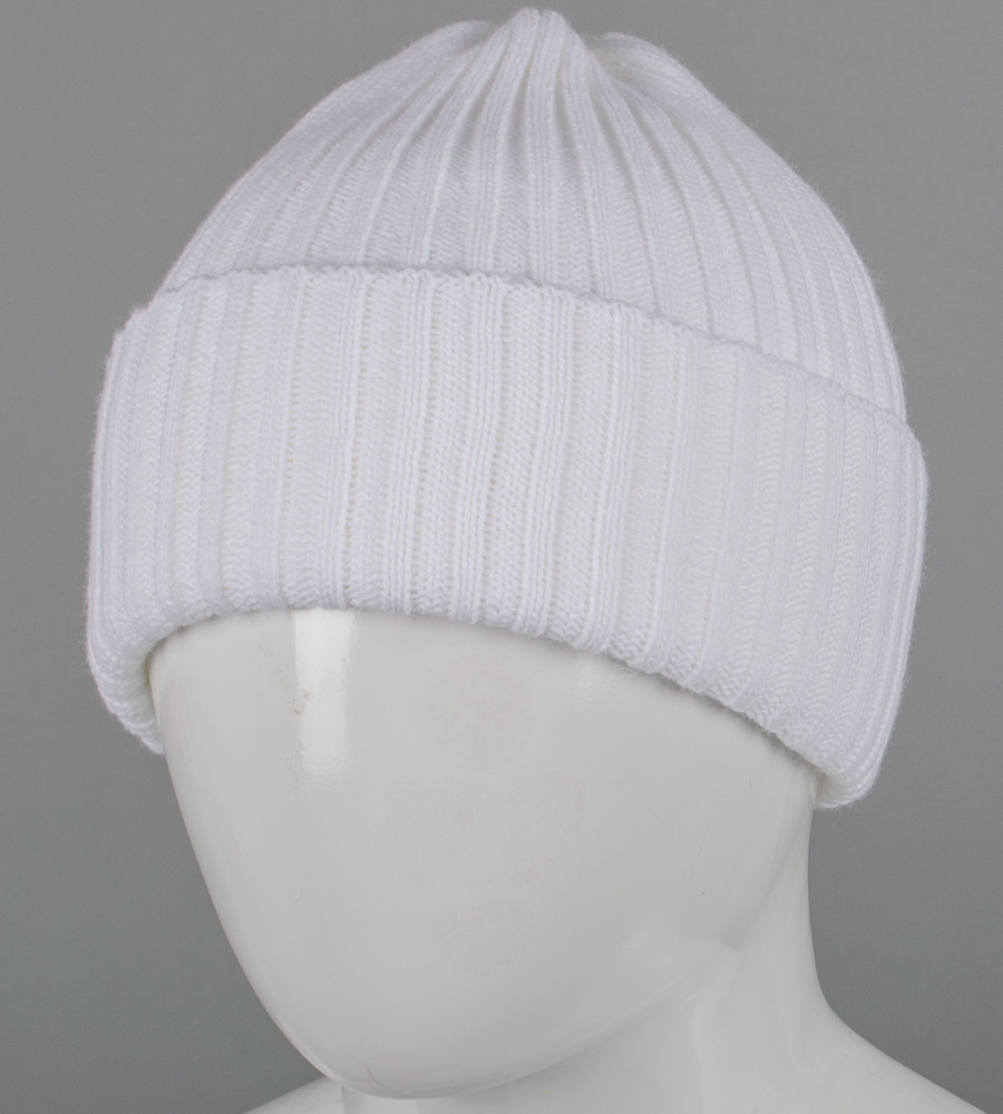 Базова подвійна з відворотом "Резинка" (250756), Білий, фото 1