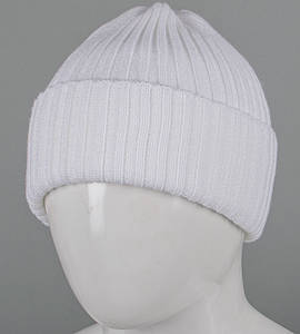 Базова подвійна з відворотом "Резинка" (250756), Білий