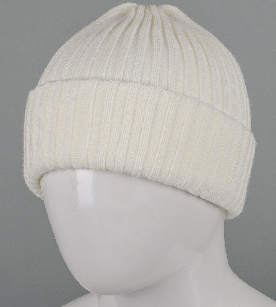 Базова подвійна з відворотом "Резинка" (250756), Молочний, фото 1