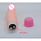 Реалістичний вібруючий фалос для жінок, вібратор фалоімітатор Тілесний стимулятор, інтимні іграшки, фото 7