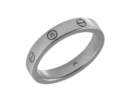 Каблучка, срібло, розмір15,5, КК2Ф/2038-15,5