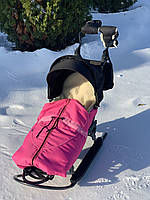 Санки Rasper 05 7 в 1 конверт (хутро) + муфти (Польща)