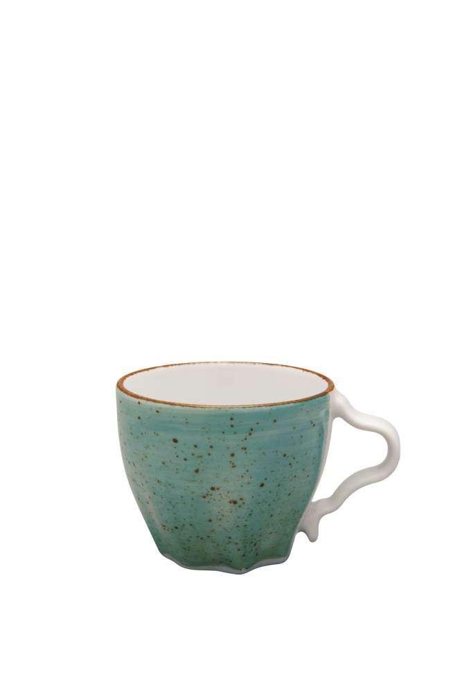 Чашка Lubiana Stone age decor 100 мл бірюзовий 4670-6630L, фото 1