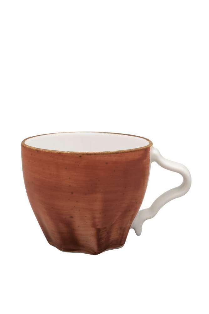 Чашка Lubiana Stone age decor 250 мл цегляна 4606-6630M, фото 1