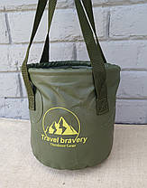 Відро складне з ПВХ для Рибалки та Туризму, фото 3