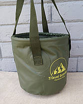 Відро складне з ПВХ для Рибалки та Туризму, фото 4