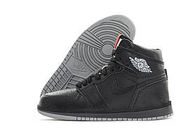 Nike Jordan 1 Winter зимові кросівки на хутрі Джордан чоловічі жіночі