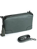 Жіноча шкіряна сумка  8626 Green.Купити жіночі сумки гуртом і в роздріб із натуральної шкіри в Україні, фото 2