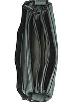 Жіноча шкіряна сумка  8626 Green.Купити жіночі сумки гуртом і в роздріб із натуральної шкіри в Україні, фото 3