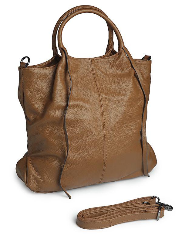 Жіноча шкіряна сумка 5048 Brown.Купити жіночі сумки гуртом і в роздріб із натуральної шкіри в Україні, фото 1