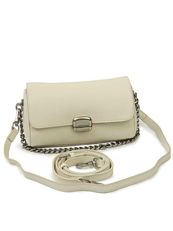 Жіноча шкіряна сумка 99168 White.Купити жіночі сумки гуртом і в роздріб із натуральної шкіри в Україні, фото 1