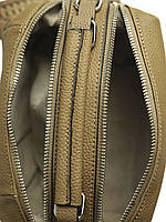 Жіноча шкіряна сумка 181-99122 Dark Grey.Купити жіночі сумки гуртом і в роздріб із натуральної шкіри в Україні, фото 3