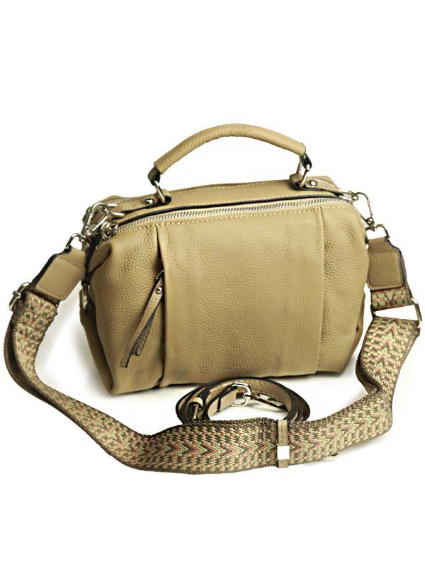 Жіноча шкіряна сумка 181-99122 Grey.Купити жіночі сумки гуртом і в роздріб із натуральної шкіри в Україні, фото 1