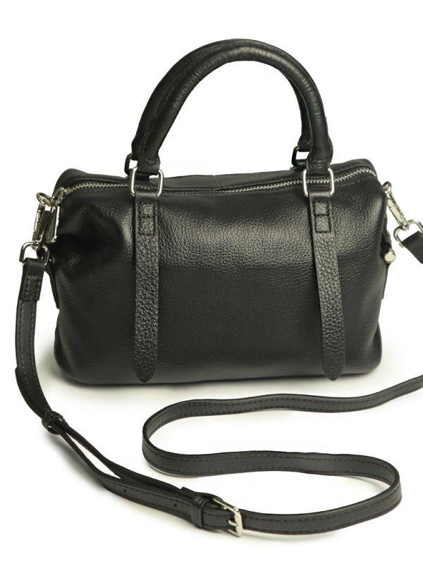 Жіноча шкіряна сумка 79013 Black.Купити жіночі сумки гуртом і в роздріб із натуральної шкіри в Україні, фото 1