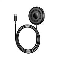 Мережевий бездротовий ЗП HOCO CW61 Phantom magnetic Black (6942007644693)