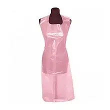 Фартух Panni Mlada 0,8х1,25 м 100 шт з поліетилену рожевий