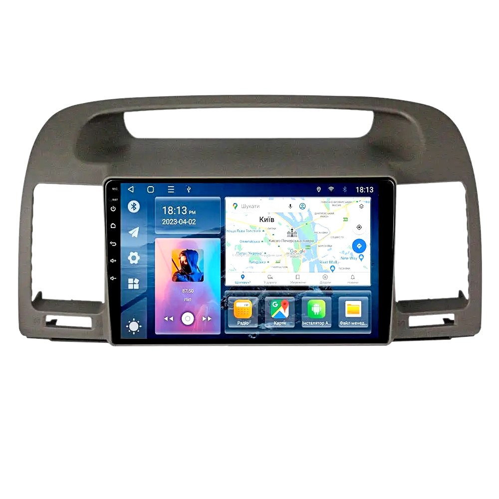 Штатна магнітола андроїд TOYOTA CAMRY V30, Автомагінтола 2 дин 2/32, штатний головний пристрій камі, фото 1