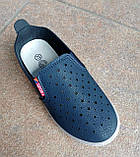 Мокасини дитячі для дівчинки дірочки-зірочки ДШ, фото 5