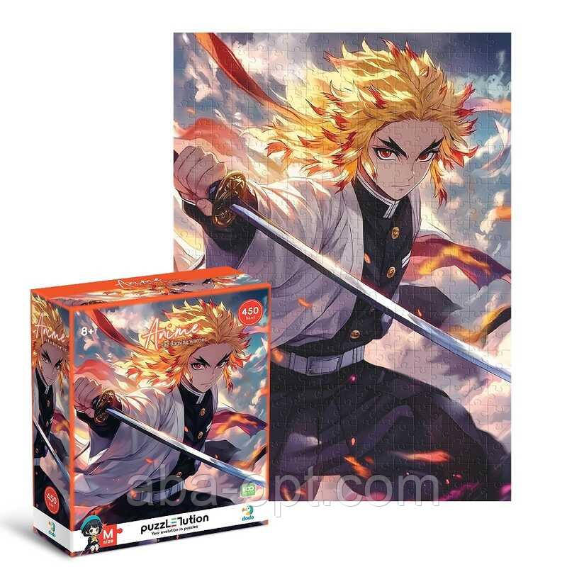 Гра Пазл Hard-M "Полум’яний воїн" 300675 (30) "DoDo", 450 елементів, в коробці, фото 1