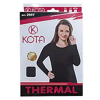 Жіноча термокофта чорна 42-54р TM Kota