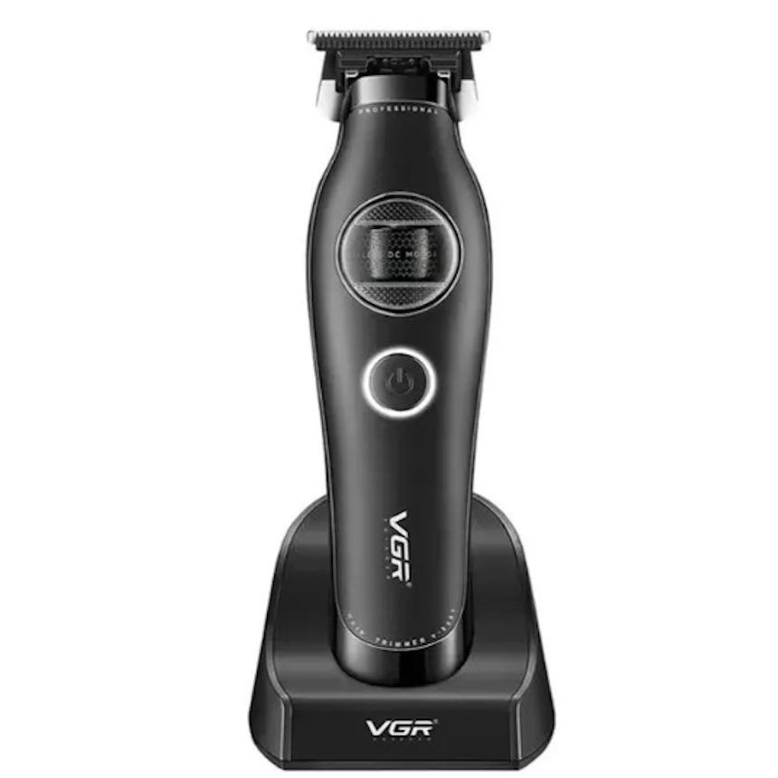 Професійний тример для стрижки та окантовки VGR Professional Rotatech Black (V-880T-BK), фото 1