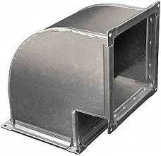 Відвід прямокутний 150х150 90° 0.55 мм, фото 1