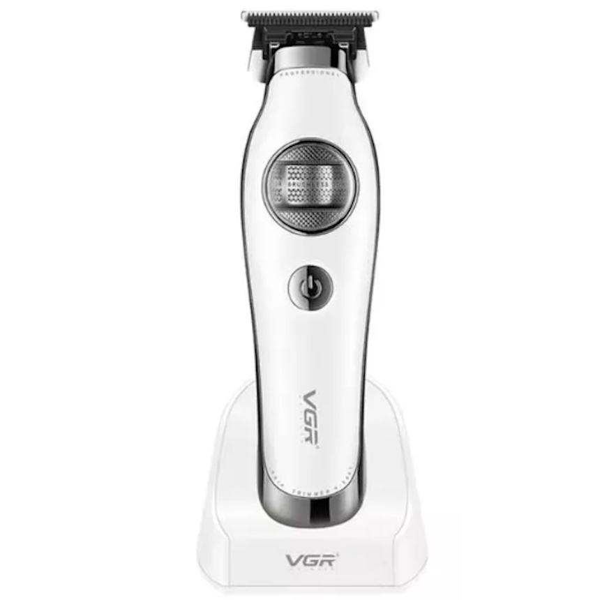 Професійний тример для стрижки та окантовки VGR Professional Rotatech White (V-880T-WT), фото 1