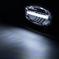 Фара головного світла світлодіодна KAMAR L3415 16 LED 5800 LM [світло дальнє + денні ходові вогні]