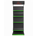 Стелаж книжковий 1900х600 мм приставний, стелаж для книг торговий, стелаж для торгівлі книгами, журналами, пресою, стелаж для, фото 2