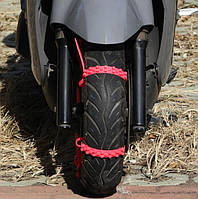 Ремені протиковзання для авто ,вело, мото транспорту з нейлону на колеса ,робоча поверхня 135х20 мм