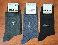 Носки чоловічі стрейчеві "Milena". 25-27 Р. (40-42). Асорті.