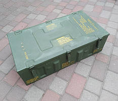 Металевий ящик від індійського танкового снаряда 125 ММ HE 1A
